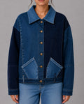 Patchwork Oversized Denim Jacket Pattern – Schnittmuster | Recrave Upcycling