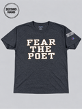 Champion T-Shirt „Fear the Poet“ in grau M - second hand