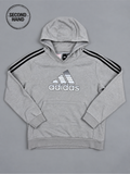 Adidas Hoodie basic grau XS/ S- second hand