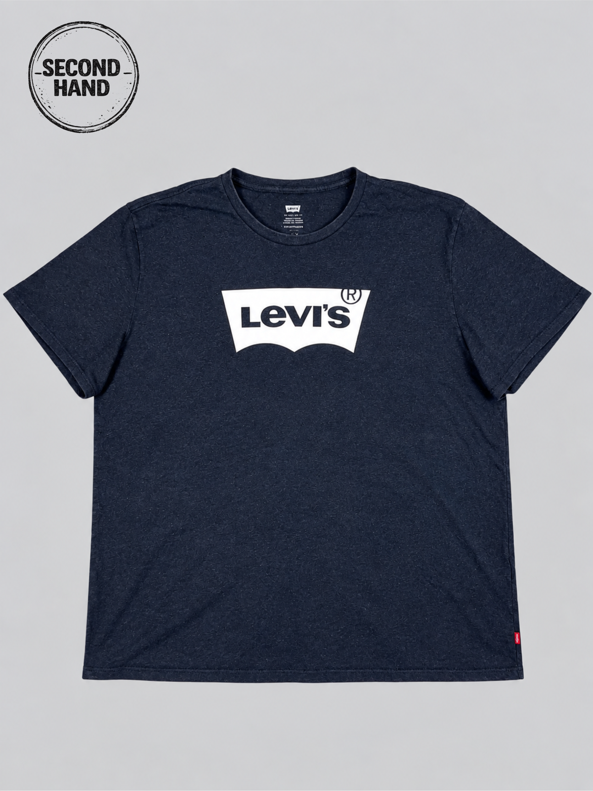 Levi’s T-Shirt Print schwarz XL - second hand