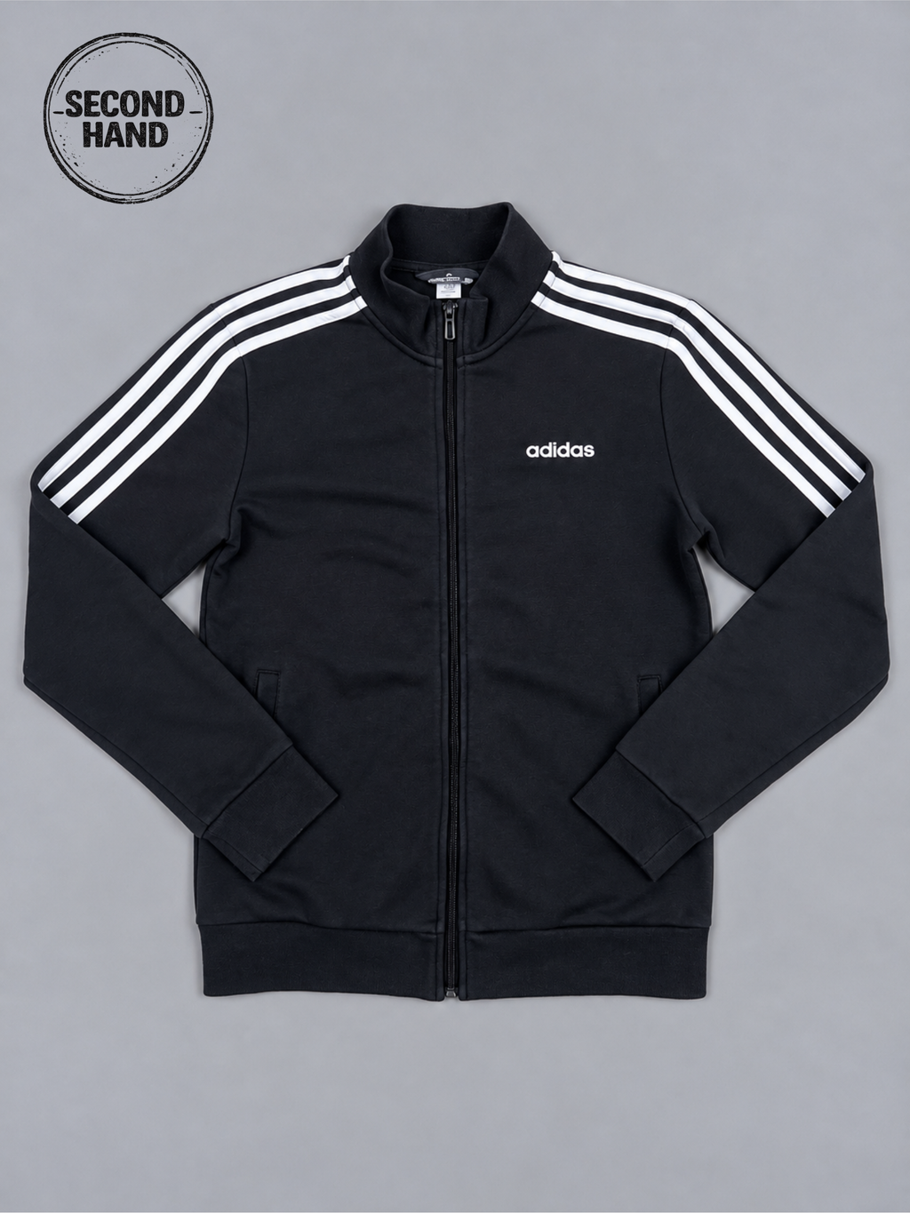 Adidas Y2K Trainingsjacke schwarz XS / S - second hand