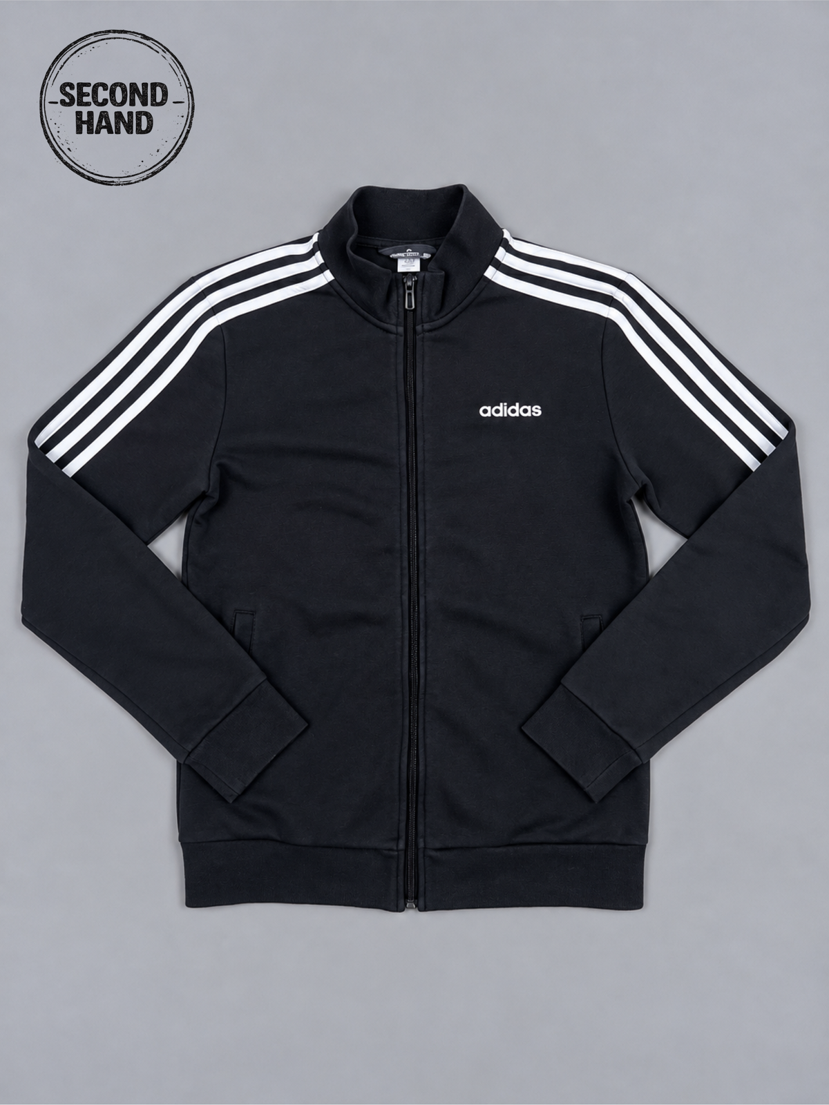Adidas Y2K Trainingsjacke schwarz XS / S - second hand