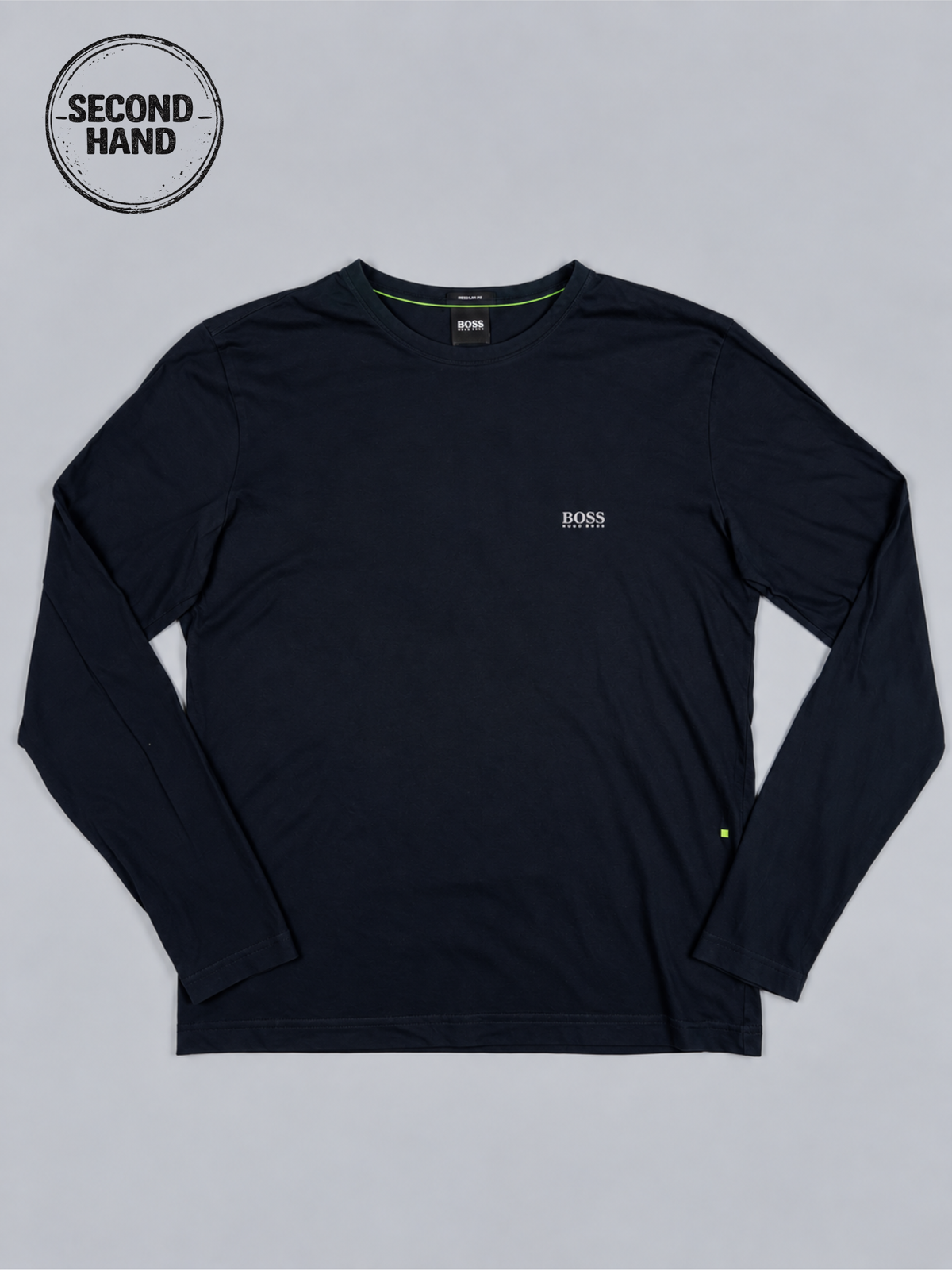 BOSS Y2K Stil Langarmshirt S - second hand