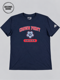 Adidas Crown Point Soccer T-Shirt in schwarz S - second hand