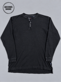 Levi's Henley-Langarmshirt mit Knopfleiste L - second hand
