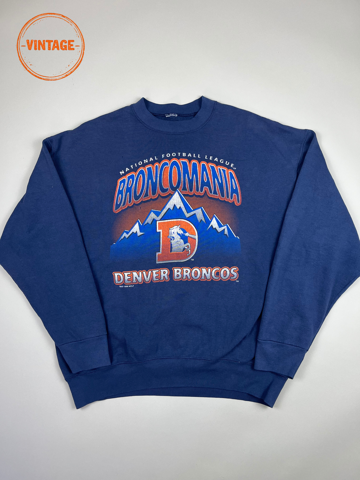 Vintage Denver Broncos NFL-Sweatshirt 90s L - second hand