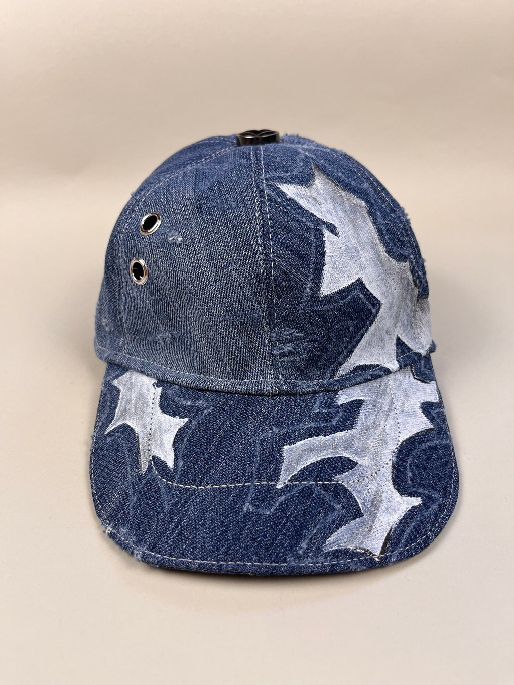 Denim Tieback Bandana Cap | Shadow Collection No. 2 weiß | recrave originals