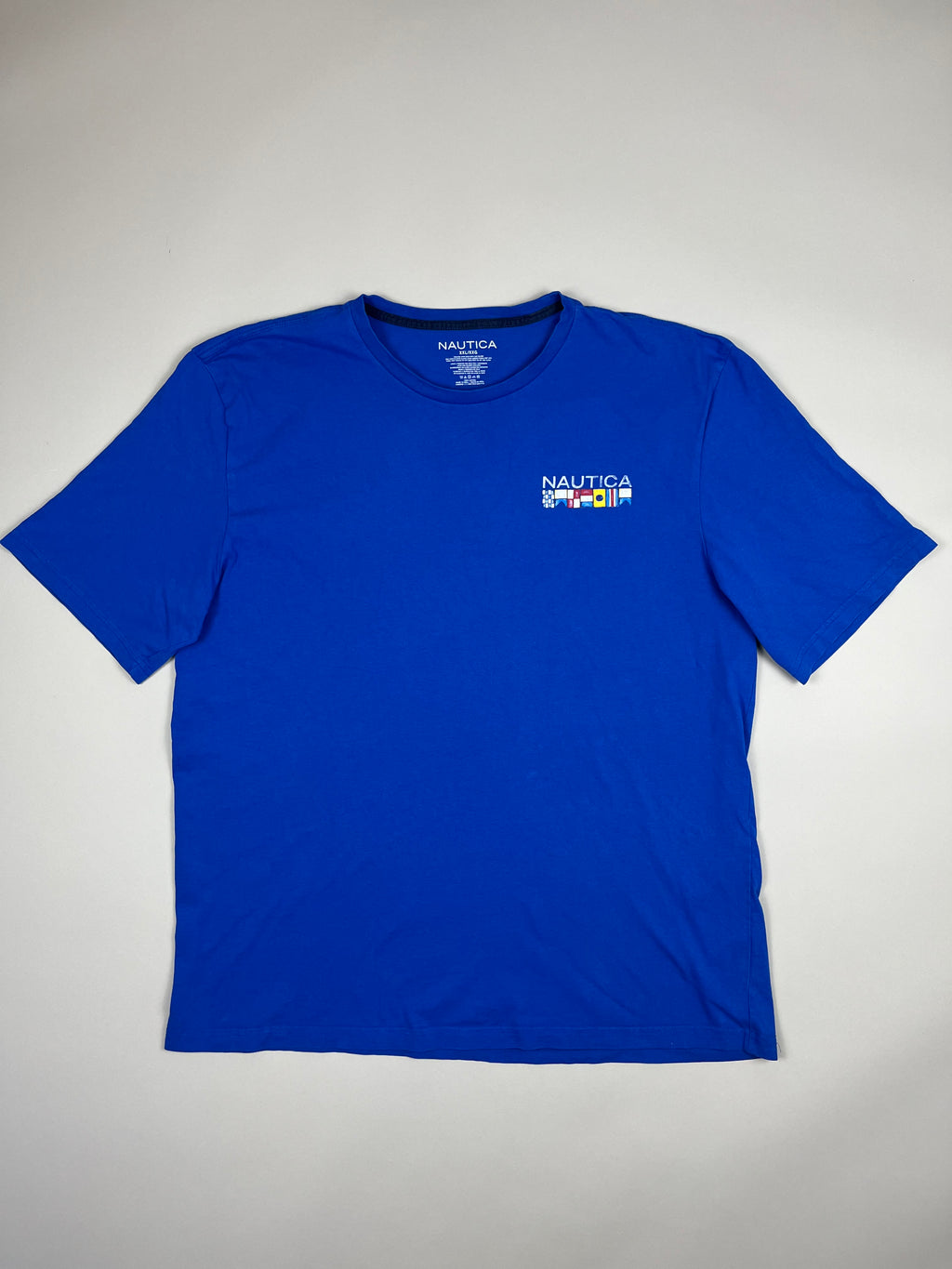Nautica T-Shirt mit maritimem Flaggenprint XXL - second hand