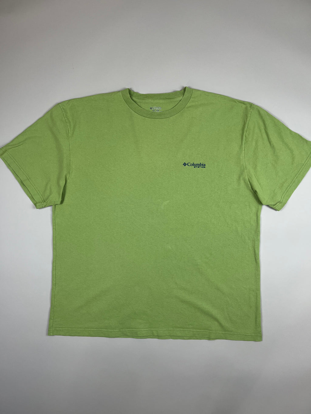Columbia PFG T-Shirt mit Rückenprint, hellgrün XL - second hand