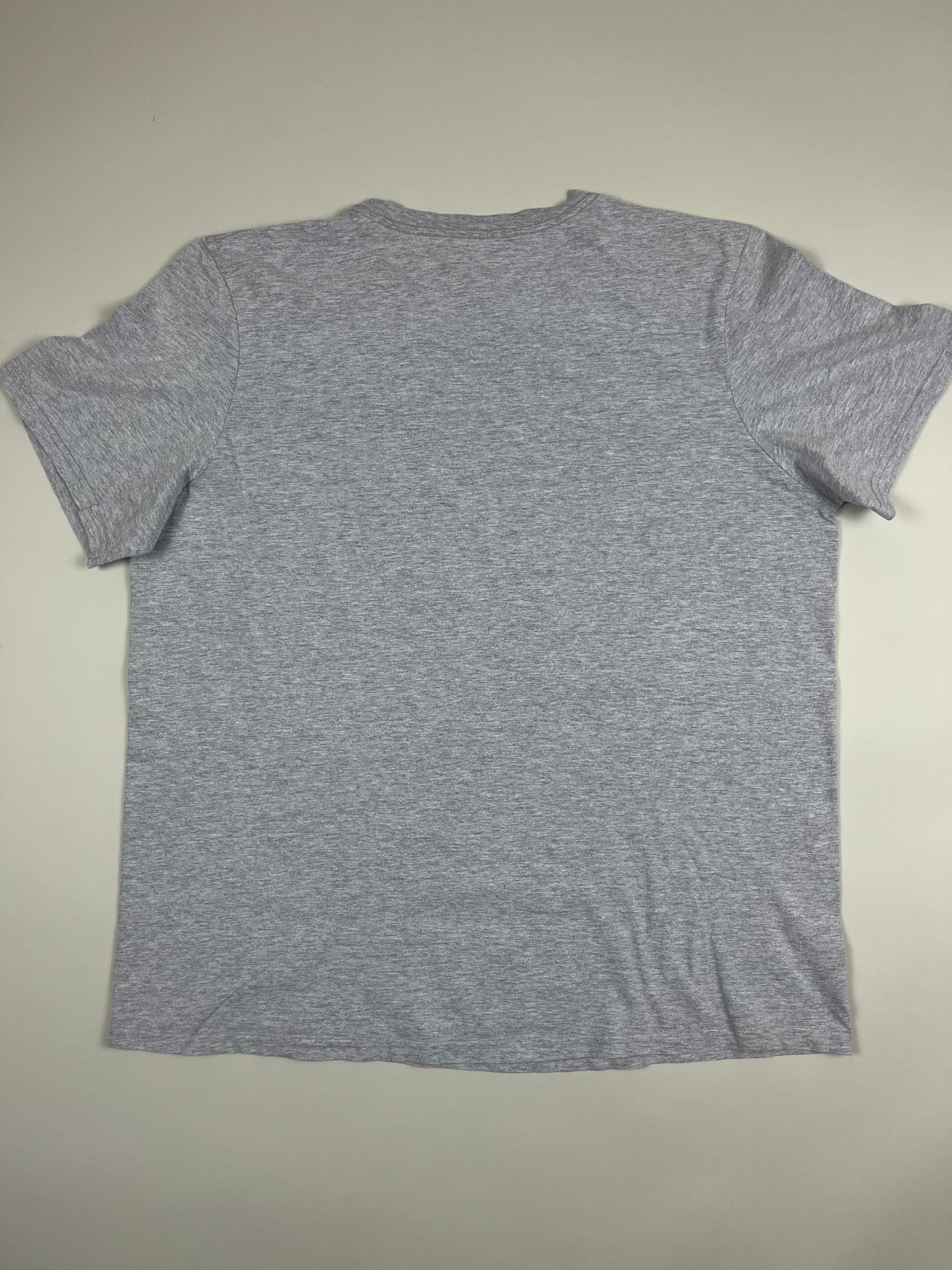 Adidas Nebraska T-Shirt  roter Print M - second hand