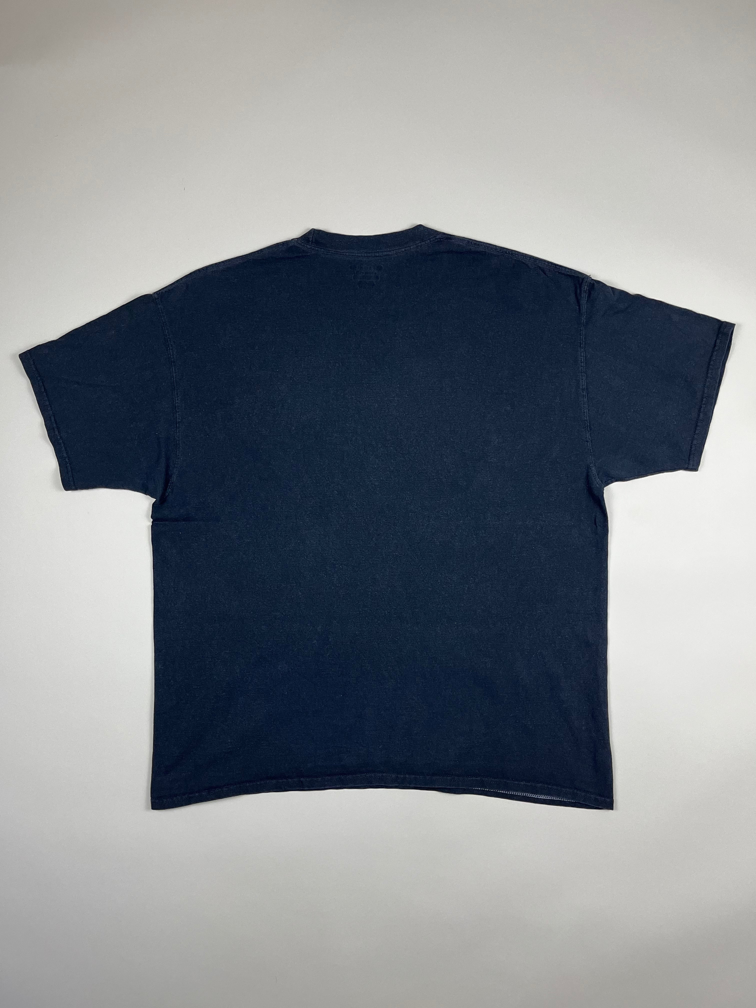 Champion T-Shirt mit Stick Logo schwarz XXL - second hand