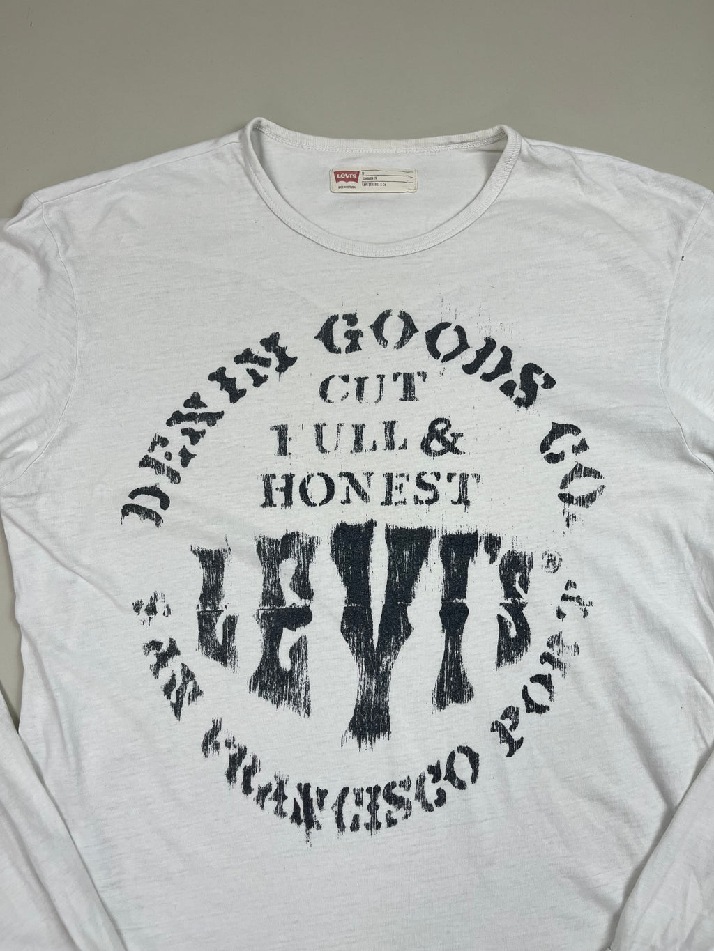 Levi’s Langarmshirt Vintage Look Print S - second hand