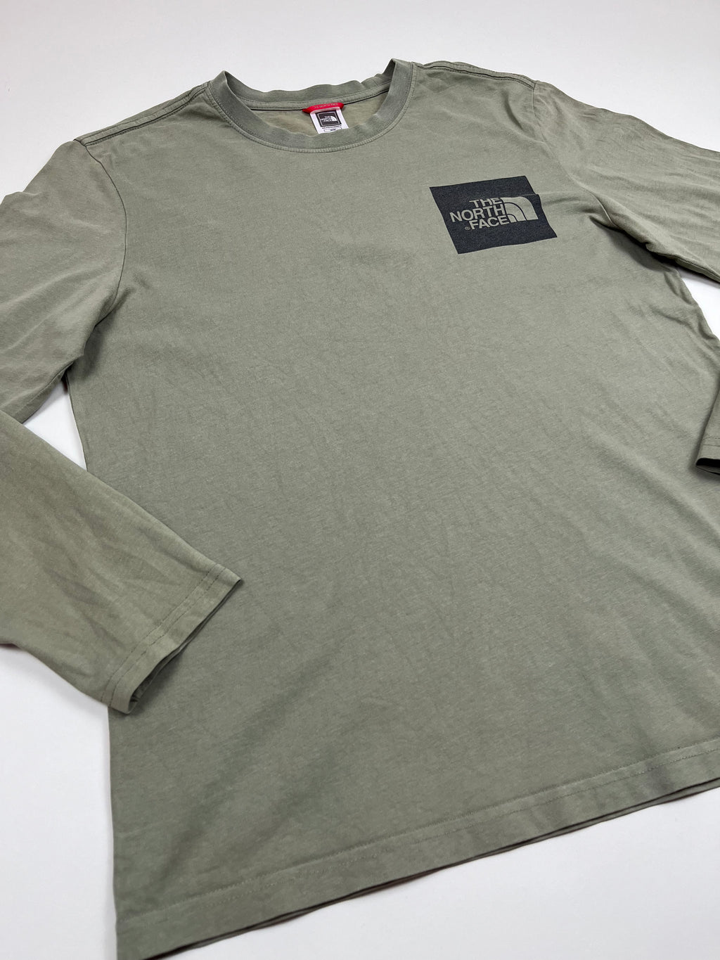 The North Face Langarmshirt olivgrün M - second hand