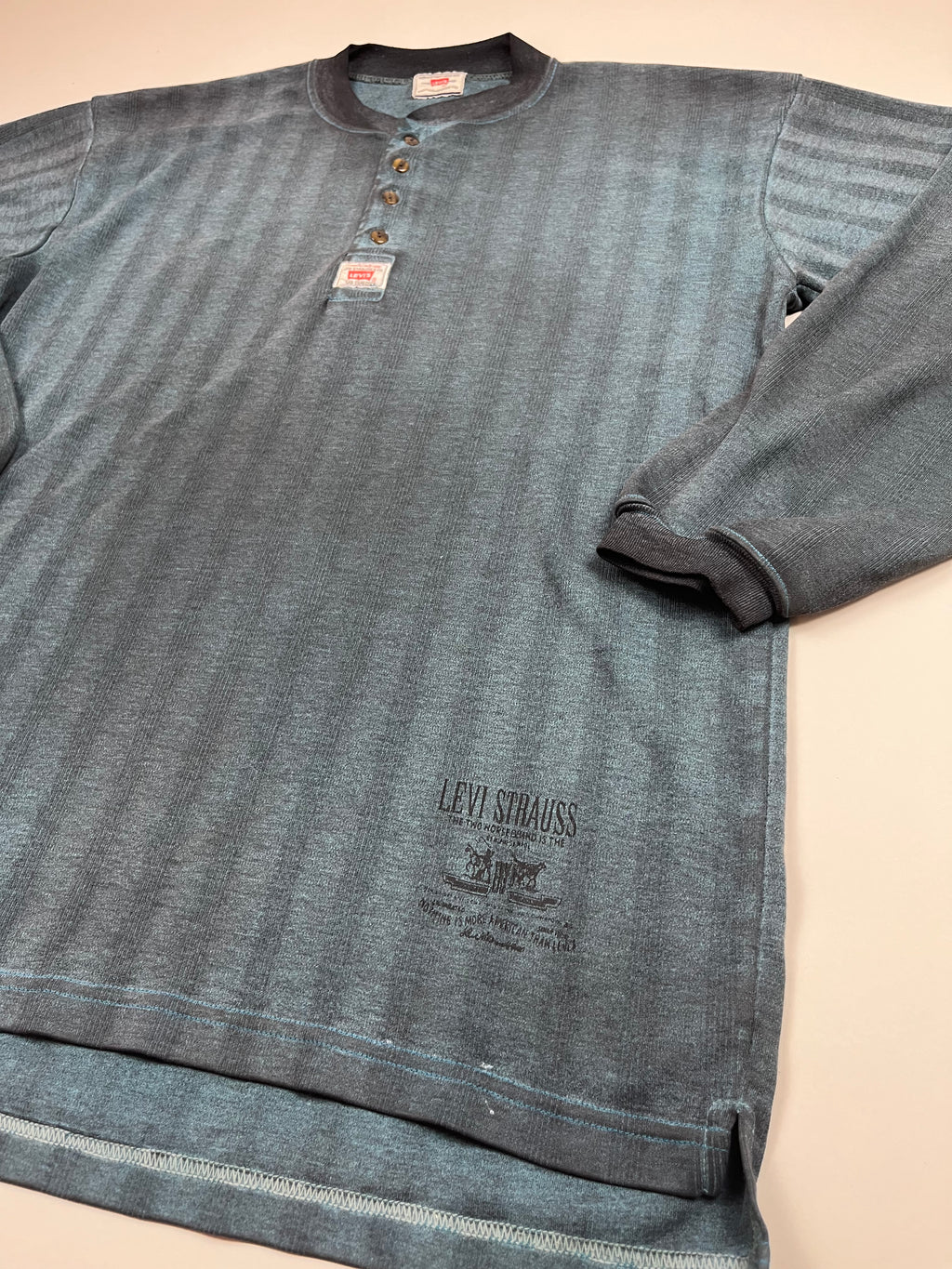 Levi’s Henley-Langarmshirt Vintage Look L - second hand