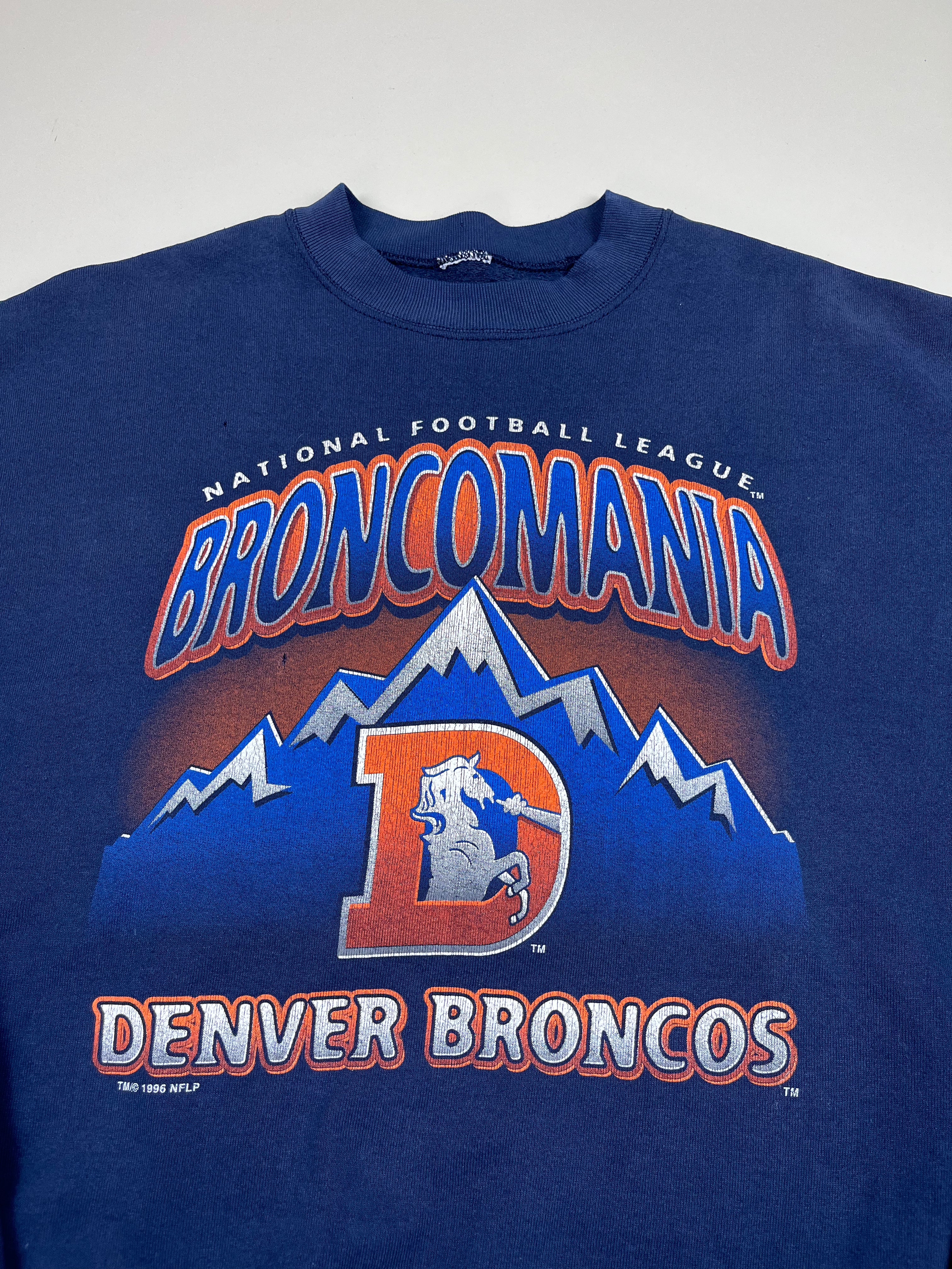 Vintage Denver Broncos NFL-Sweatshirt 90s L - second hand