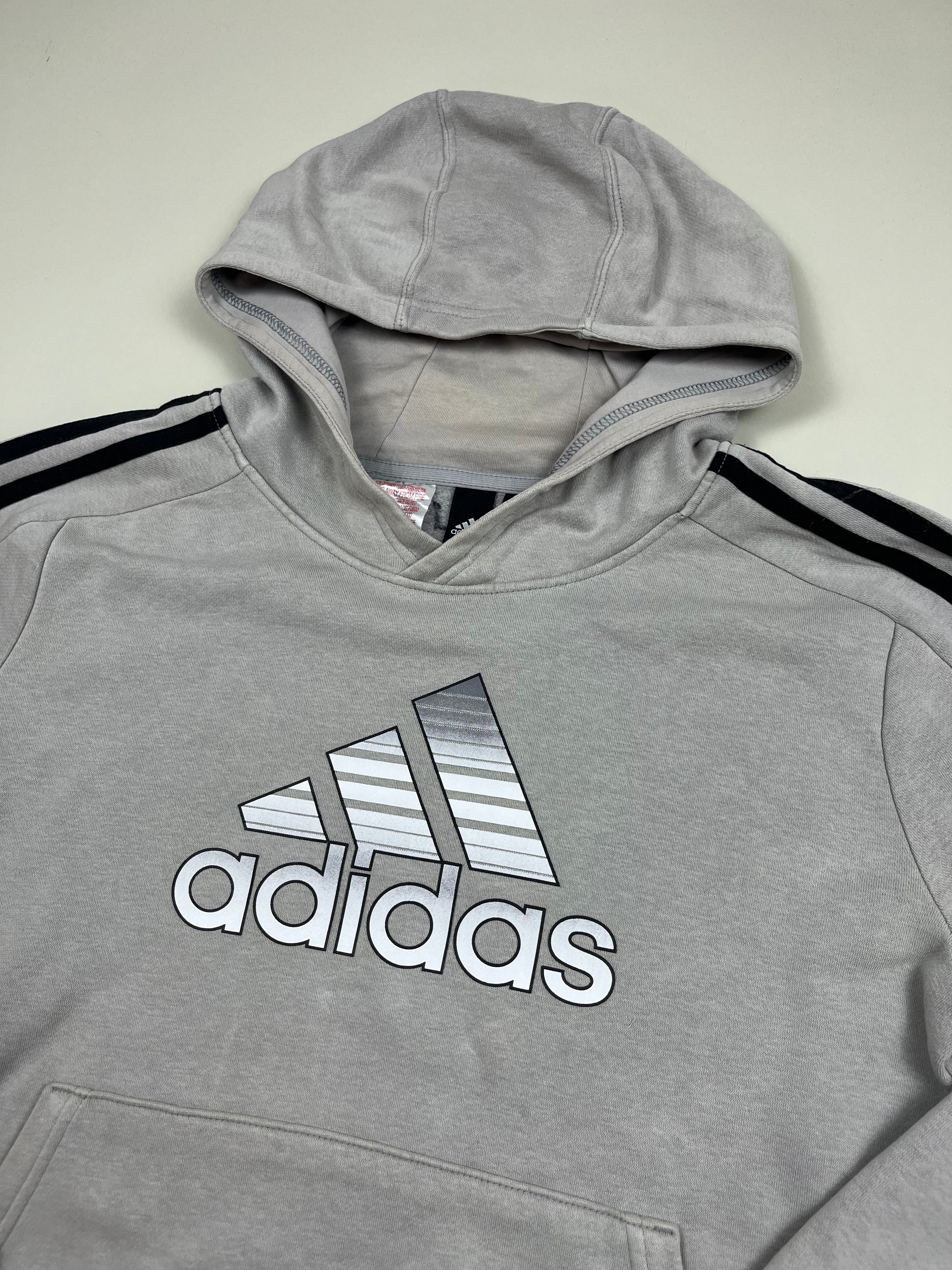 Adidas Hoodie basic grau XS/ S- second hand