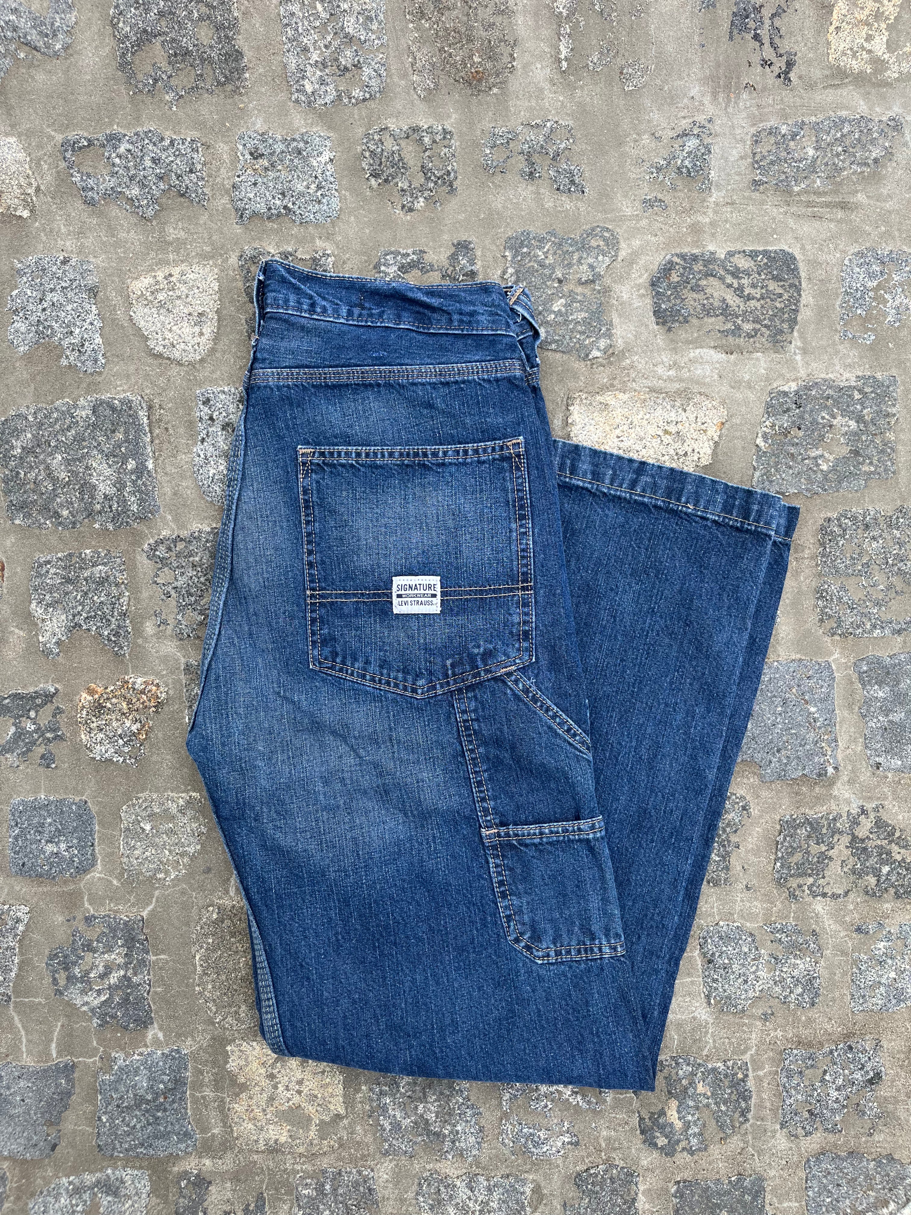 Vintage Levi’s Carpenter Jeans | 90s Baggy Workwear Denim