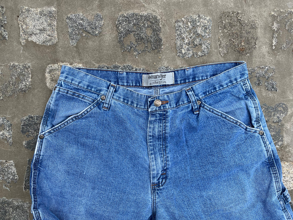 Vintage Wrangler Carpenter Jeans | 90s Baggy Workwear Denim