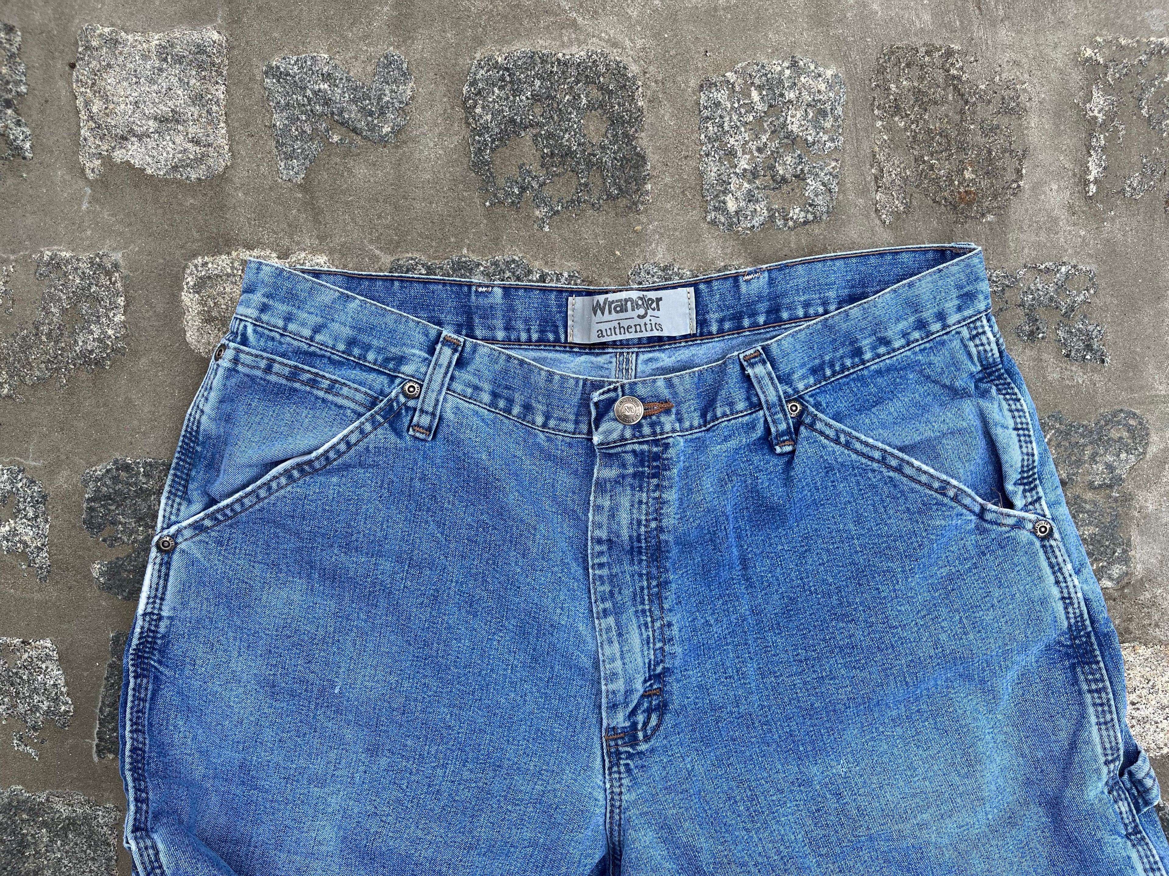 Vintage Wrangler Carpenter Jeans | 90s Baggy Workwear Denim