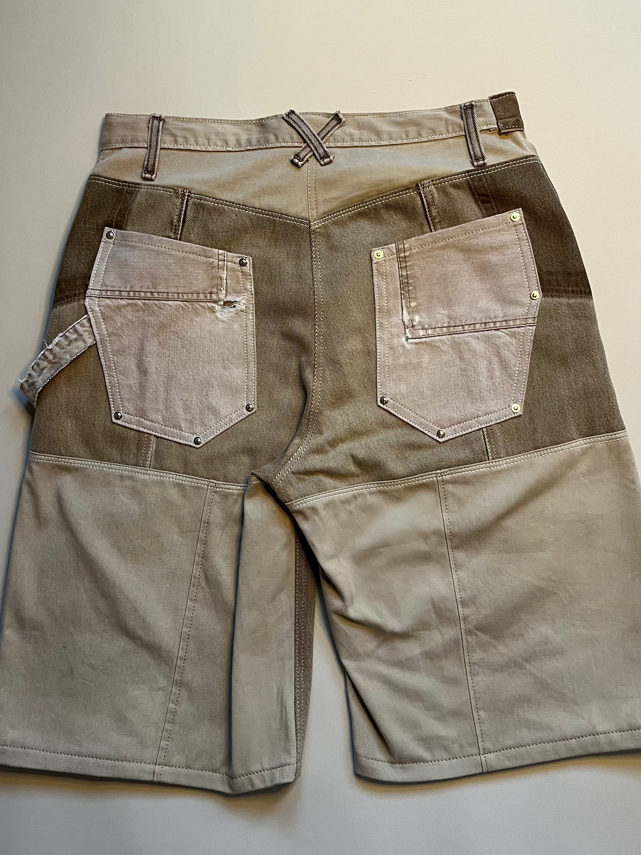Denim Baggy Jorts Unisex – braun beige M/L | recrave originals